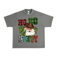Tornado ho ho howdy santa Urban Heavy Tee - CowGirlArtShop