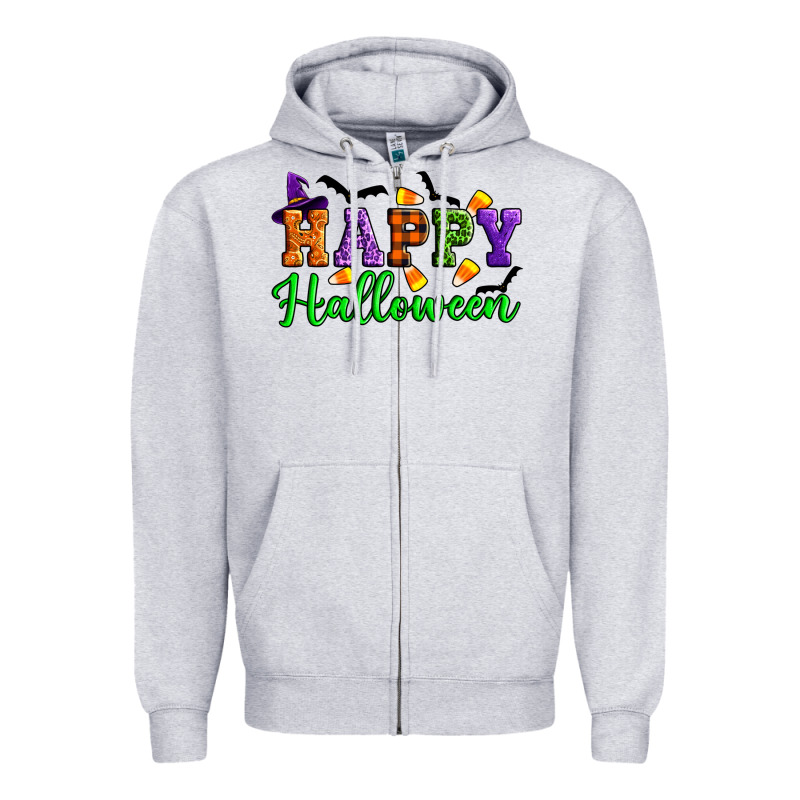 Happy Halloween Zipper Hoodie by Artiststas | Teevron