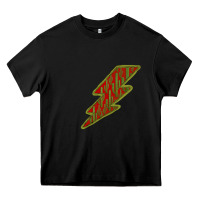 Black Cactus Pattern Lightning Heavy Core Tee - Bettercallsaul