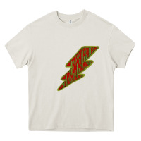 Cream Cactus Pattern Lightning Heavy Core Tee - Bettercallsaul