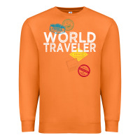 Carrot world traveler passport stamp gift shirt for men and women t shirt Premium Sweatshirt - trangStudio