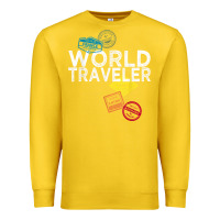 Lemon world traveler passport stamp gift shirt for men and women t shirt Premium Sweatshirt - trangStudio