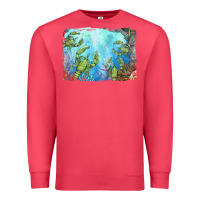 Cardinal lobster background Premium Sweatshirt - BarkalooDesign