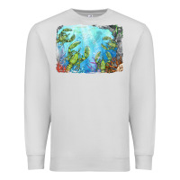 Dove Grey lobster background Premium Sweatshirt - BarkalooDesign