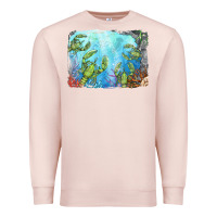 Pale Pink lobster background Premium Sweatshirt - BarkalooDesign