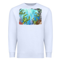 White lobster background Premium Sweatshirt - BarkalooDesign