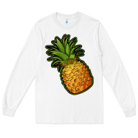 White pineapple Long Sleeve Tee - Jasminsmagicworld