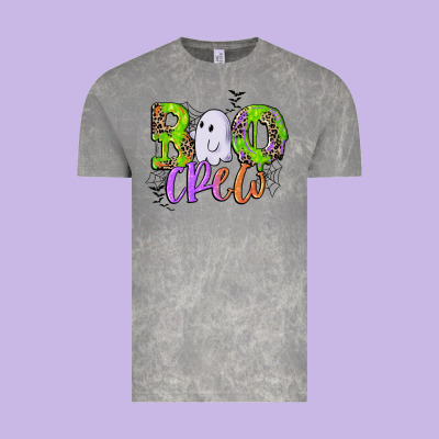 Boo Crew Vintage Tee Designed By Cowgirlartshop