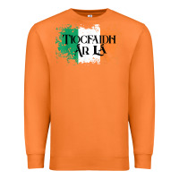 Carrot Tiocfaidh Ar La Vintage Ireland Irish Flag Gifts For Men Premium Sweatshirt - trangStudio