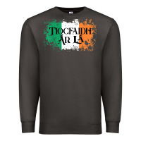 Smoke Tiocfaidh Ar La Vintage Ireland Irish Flag Gifts For Men Premium Sweatshirt - trangStudio