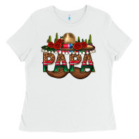 White Papa Ladies Tee - texasbilliewilder