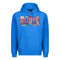 True Royal Nurse Valentine Premium Hoodie - CowhideDigitalArt