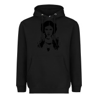 Black vintage leia Heavyweight Hoodie - trangStudio