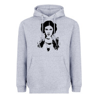 Heather Grey vintage leia Heavyweight Hoodie - trangStudio