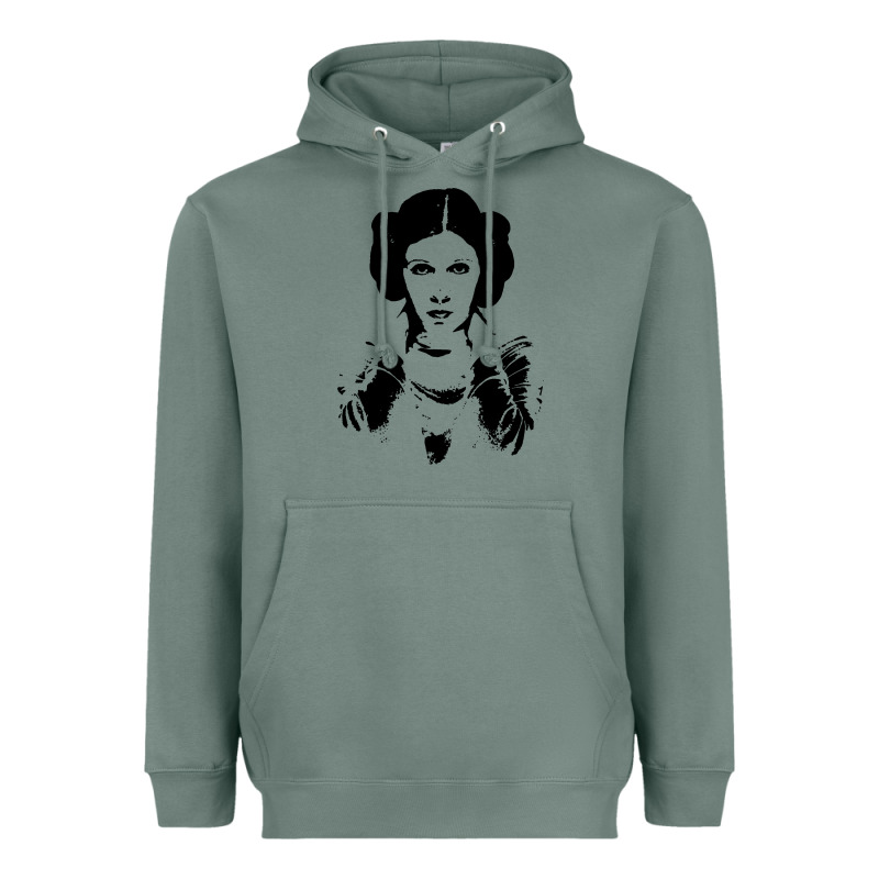 Vintage Leia Heavyweight Hoodie by trangStudio | Teevron