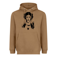 Toasted Coconut vintage leia Heavyweight Hoodie - trangStudio