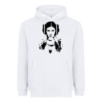 White vintage leia Heavyweight Hoodie - trangStudio