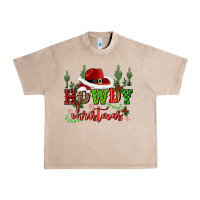French Oak howdy christmas cowboy hat Urban Heavy Tee - CowGirlArtShop