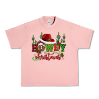 Salmon howdy christmas cowboy hat Urban Heavy Tee - CowGirlArtShop