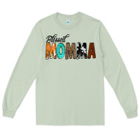 Matcha Blessed Momma Long Sleeve Tee - CowCowDesign