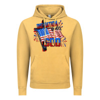 Vintage Mustard One nation under god 4th of july Vintage Hoodie - CowGirlArtShop