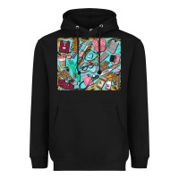 Black nurse mousepad Heavyweight Hoodie - BarkalooDesign