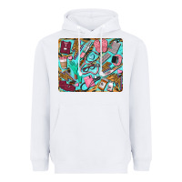 White nurse mousepad Heavyweight Hoodie - BarkalooDesign