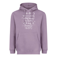 Lavender edgar allan poe literary gift, annabel lee quote gothic poet t shirt Heavyweight Hoodie - trangStudio