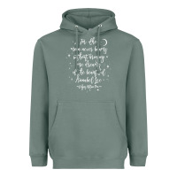 Sage edgar allan poe literary gift, annabel lee quote gothic poet t shirt Heavyweight Hoodie - trangStudio