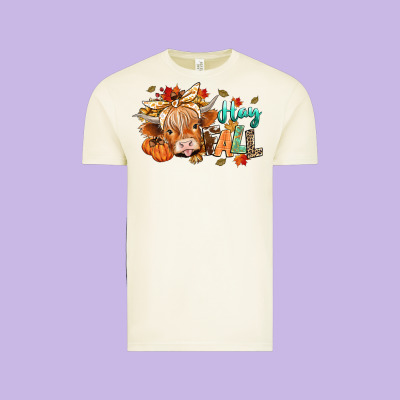 Hay Fall Vintage Tee Designed By Cowgirlartshop