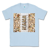 Dusty Blue mother's day mama leopard tumbler tbs Classic Tee - TumblerDesignByShophia