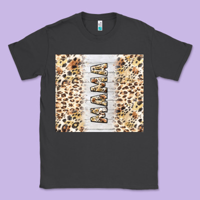 Mother's Day Mama Leopard Tumbler Tbs Classic Tee Designed By Tumblerdesignbyshophia