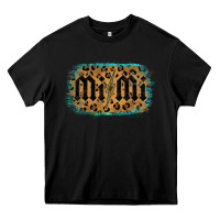 Black Leopard Pattern Mimi Tried Heavy Core Tee - Bettercallsaul