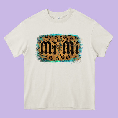 Leopard Pattern Mimi Tried Heavy Core Tee Designed By Bettercallsaul