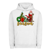 Pigment Lunar Rock cozy season with santa christmas tree cactus and gift Urban Hoodie - AdoDesignShop