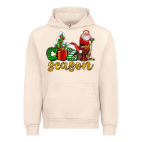 Cozy Season With Santa Christmas Tree Cactus And Gift Urban Hoodie | Teevron