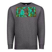 Charcoal Heather koala license plate Premium Sweatshirt - BarkalooDesign