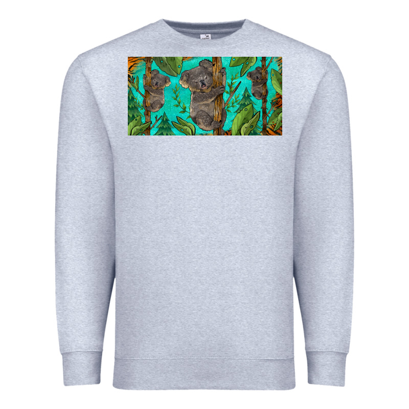 Koala License Plate Premium Sweatshirt by BarkalooDesign | Teevron