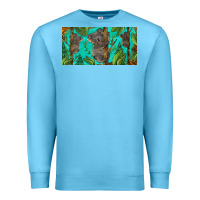 Ocean Blue koala license plate Premium Sweatshirt - BarkalooDesign