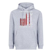 Heather Grey That_s What I Do I Fix Stuff And I Know Things American Flag Heavyweight Hoodie - trangStudio