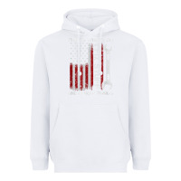 White That_s What I Do I Fix Stuff And I Know Things American Flag Heavyweight Hoodie - trangStudio