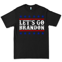 Black Let's Go Brandon Premium Tee - Jasminsmagicworld