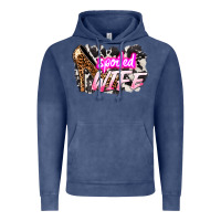 Vintage Denim Spoiled wife Mother's Day Vintage Hoodie - HowdyJamesFarm