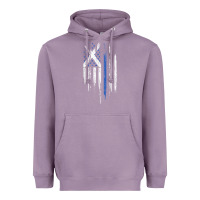 Lavender Scottish American Flag Combo Scotland USA Saltire Gift Heavyweight Hoodie - trangStudio