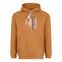 Meerkat Scottish American Flag Combo Scotland USA Saltire Gift Heavyweight Hoodie - trangStudio