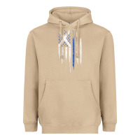 Mushroom Scottish American Flag Combo Scotland USA Saltire Gift Heavyweight Hoodie - trangStudio