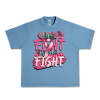 Pebble Blue her fight is our fight Urban Heavy Tee - CowGirlArtShop