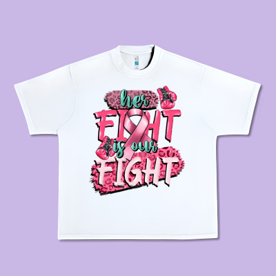 Her Fight Is Our Fight Urban Heavy Tee Designed By Cowgirlartshop