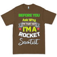 Cacao Rocket Scientist Why I m Hot Gift Premium Tee - Bettercallsaul
