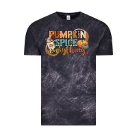 Cloud Black pumpkin spice everything Vintage Tee - CowGirlArtShop